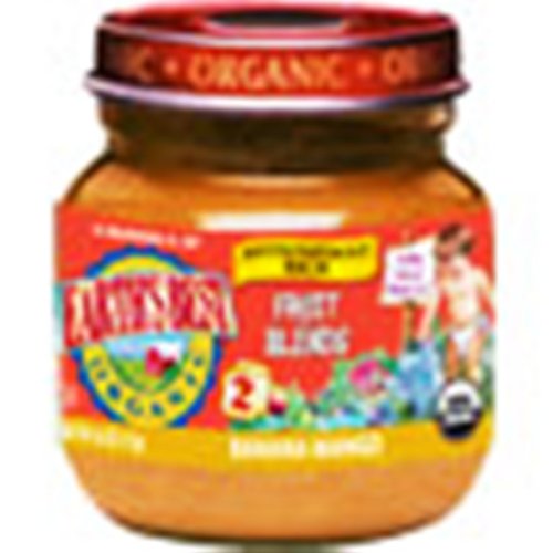 Earth's Best Organic 2nd Antioxidant Blend Banana Mango, 4 Ounce Jars (Pack of 12)