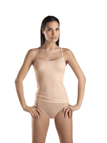 HANRO Damen Unterw&auml;sche Unterhemd Smooth Touch 1548, Gr. S, Hautfarben (skin) Preisvergleich