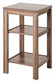 Pharao24 Beistelltisch Holz Nussbaum
