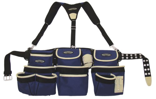 McGuire-Nicholas 397-01 Toughwear Nylon Triple Pouch Suspension Tool Rig