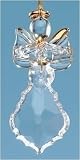Club Pack of 24 April Birthstone Angel Christmas Ornaments