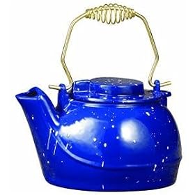 3QT BLUE TEA KETTLE (Do it Best Imports FA3005BL)