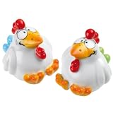 Adam & Ziege Mini Porcelain Salt & Pepper Pots - Gerd & Gerda Gaga
