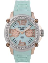 Mulco MW2-28086S-099 Stainless Steel Chronograph Mwatch Collection blue band Watch