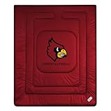 Louisville Cardinals NCAA "Locker Room Collection" Full or Queen Bed Comfor ....