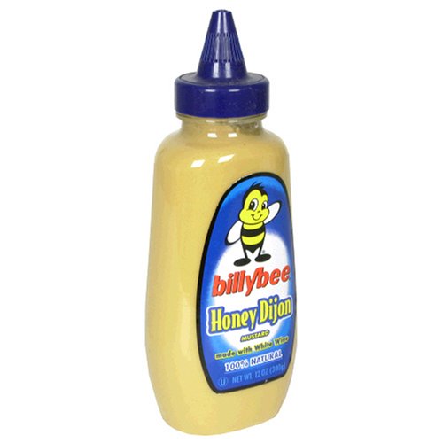 Billy Bee Squeeze Dijon Honey Mustard, 12-Ounce Bottles (Pack of 6) by BILLY BEE