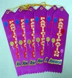 AWARD RIBBON PARTICIPATION 6-PK