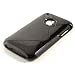Stylisches und robustes S-LINE TPU CASE Cover f�r Apple iPhone 3G / 3GS in SCHWARZ von kwmobile