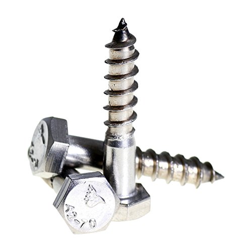 Deals For Bolt Base 6mm A2 Stainless Steel Coach Screws Hex Head Lag