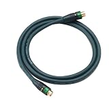 Phoenix Gold VRX-510SV Silver Level High Resolution Twisted Coax S-VHS Cables 1m (Phoenix Gold VRX510SV)