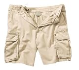 Cargo Shorts Vintage Paratrooper Khaki Cargo Shorts