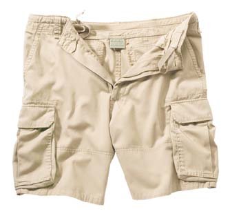 Cargo Shorts Vintage Paratrooper Khaki Cargo Shorts XSML