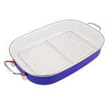 Review Reston Lloyd K0180011000 / Reston Lloyd Roaster pan with metal rack, Azure
