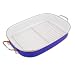 Reston Lloyd Roaster pan with metal rack, Azure