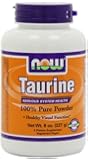 NOW Foods Taurine Pure Powder, 8 ounce