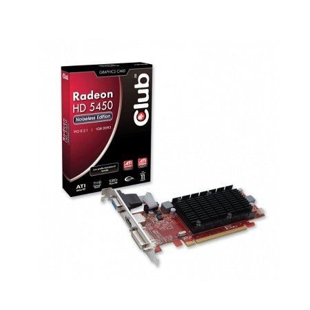 Club 3D ATI Radeon HD5450 Grafikkarte (PCI-e, 512MB GDDR3 Speicher, HDMI, DVI, 1 GPU) Preisvergleich