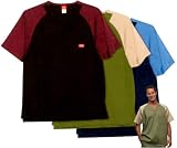 Dickies - Dickies Medical Uniforms Men's Raglan Sleeve Contrast Color Blocked Top Scrub
