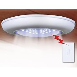Sierra Tools JB5571 Battery-Operated Ceiling/Wall Light with Remote