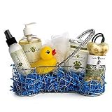 Cain & Able Collection Bone-Shaped Spa Basket for Dogs, Peppermint
