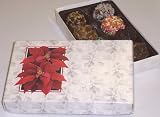 Scott's Cake 1/2 lb. Assorted Cake Balls in a Poinsettia Box Box