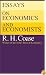 Essays on Economics and Economists
