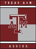 Texas A & M Aggies College Campus 60x80 Blanket