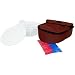 Pyrex 7-Piece Portables Glass Bakeware Set with Insulated Carrier