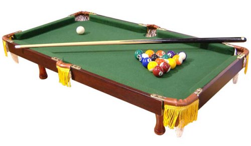 Childrens Toyshop  Toys : Pool Table - 116x55x33 cm