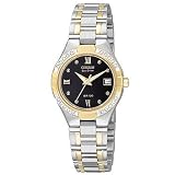 Citizens Watches: Citizen Women's EW1474-57E Eco-Drive Elektra Two-Tone Watch