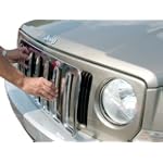 2007-2010 Jeep Patriot Chrome Grille Overlay Fits ONLY: Sport, Rocky MTN models!!