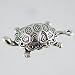 Sterling Silver Turtle Charm or Pendant, #2611