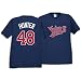 Torii Hunter Minnesota Twins Navy Name and Number Jersey T-Shirt