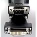 Adapter VGA zu DVI analog VGA DVI-I Dual Link Adapter VGA Stecker - DVI Buchse 24 + 5 Kupplung