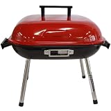 Landman 14 x 14 Square Tabletop Portable Charcoal Grill