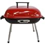 Landman 14" x 14" Square Tabletop Portable Charcoal Grill