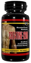 CREATINE-1200 Creatine Monohydrate - 90 Capsules 1200mg 100% Pure Micronized Creatine Monohydrate