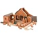 Brick Building Set with Animals