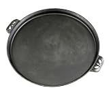 Camp Chef True Seasoned  14-Inch Cast Iron Pizza Pan