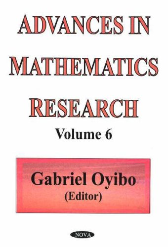 Advances in Mathematics Research