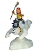 Rankin Bass cartoon Christmas Special Action Figure Frosty the Snowman - Belly Whopper Figure