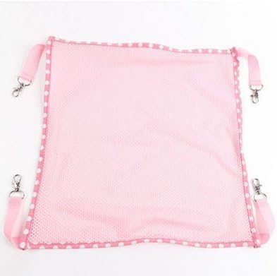 Set-2pc Summer Breathable Mesh Cloth Hammock Pet Cages Under Chair Cat Bed Mat