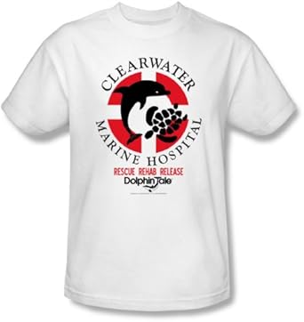 Dolphin Tale Clearwater Logo Mens Short-Sleeve T-Shirt