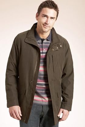 Blue Harbour Funnel Neck Zip Fastening Parka