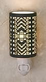 Paris Silhouette Night Light Porcelain Gardens