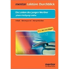 Die Leiden des jungen Werther. Materialien. Inhalt. Hintergrund. Interpretation (Lernmaterialien) (Broschiert)