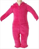 : Anita G. Rose Velour Hoodie and Pant Set