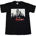 Simpsons Simpranos Mobsters Sopranos Spoof Mens T-Shirt