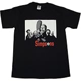  : Simpsons Simpranos Mobsters Sopranos Spoof Mens T-Shirt