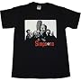 Simpsons Simpranos Mobsters Sopranos Spoof Mens T-Shirt