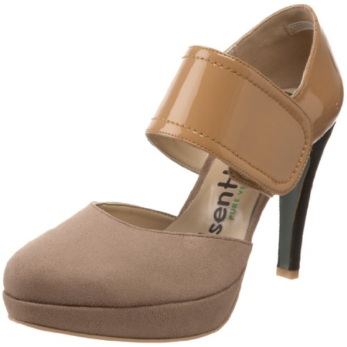 olsenHaus Women's Muse 2 Pump,Fawn/Black,10 M US